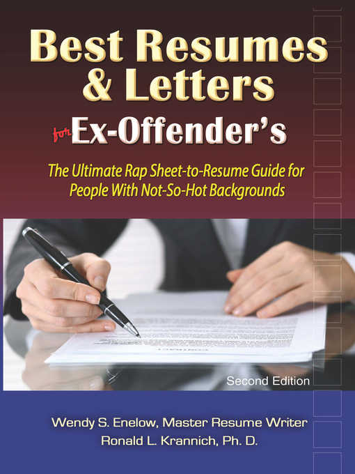 Title details for Best Resumes and Letters for Ex-Offenders by Wendy S. Enelow - Available